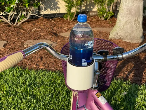 Miniatura 9 de Kroozie Stealth - Soporte para botella de bicicleta – Resistente portavasos de acero inoxidable para bicicleta para manillar – Para barras