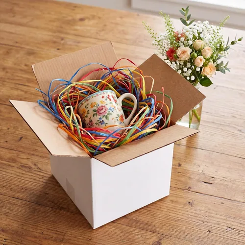 Miniatura 4 de HORLIMER Paquete de 40 cajas de envío de 5 x 5 x 5, caja de cartón corrugado blanco para correo, embalaje, pequeñas empresas