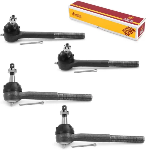 Miniatura 157 de Metrix Premium Chassis Parts - Juego de 4 barras de acoplamiento interior y exterior para Audi A3 15-16, Seat Leon 06-20 (México), 09-17 Volkswagen