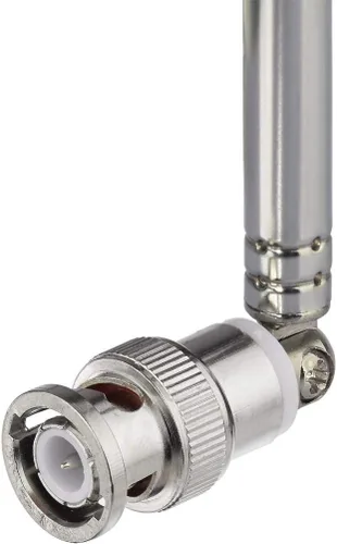 Miniatura 5 de Bingfu Antena de Escáner de Radio de Policía 20-1300MHz 7 Secciones Telescópica BNC Antena Masculina Radio Jamón Radio Mano CB Antena para Uniden