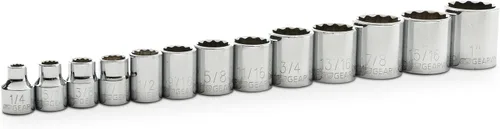Miniatura 2 de GEARWRENCH Drive juego de tubos SAE estándar de 12 puntos