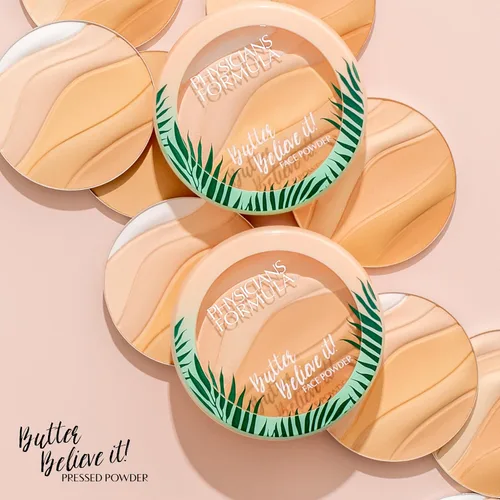 Miniatura 5 de Physicians Formula Murumuru Mantequilla ¡Créelo! Polvo prensado para rostro, cobertura construible con acabado cremoso, enriquecido con mantequillas