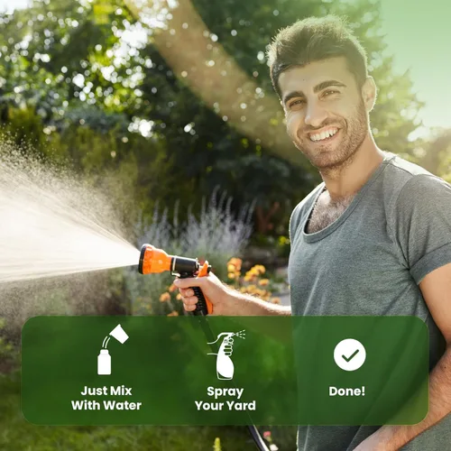 Miniatura 8 de Nature's Defender - Concentrado de césped y jardín, control de plagas totalmente natural para espacios al aire libre, fabricado con aceite de madera