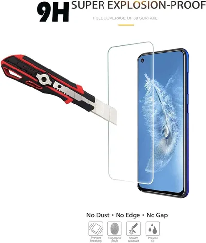 Miniatura 2 de Paquete de 2 protectores de pantalla para OnePlus 15R, resistente a los arañazos, sin burbujas, antihuellas HD, transparente, compatible con fundas