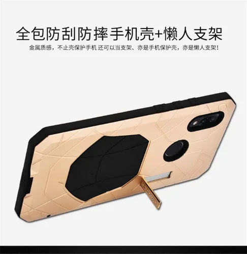 Miniatura 7 de DAYJOY Funda de aluminio compatible con Xiaomi Redmi Note 7/7 Pro, material de metal de alta calidad + silicona, a prueba de golpes, a prueba