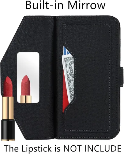 Miniatura 6 de Funda cruzada para Samsung Galaxy A53 5G con correa de cordón ajustable, soporte para tarjeta de crédito de 6.3 pulgadas, bolso de mano de piel