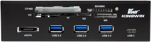 Miniatura 9 de Controlador de refrigeración KingWin, Negro