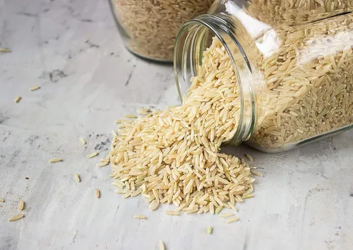 Miniatura 4 de Food to Live Arroz integral de grano largo, 5 libras, grano entero, crudo, sin pulir, kosher, arroz vegano. Flavor de nuez, textura masticable.