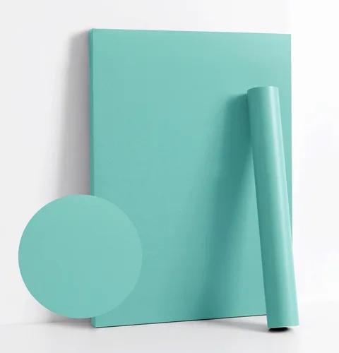 Miniatura 42 de Dimoon Papel Tapiz Verde de 236''x23.6'' para Despegar y Pegar Papel de Contacto Moderno Autoadhesivo Papel de Pared Removible Amigable para Verde