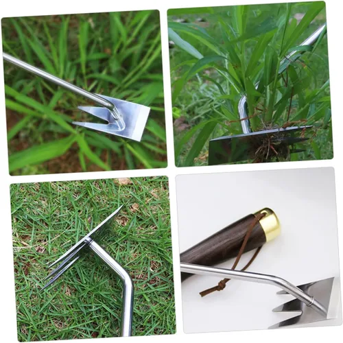 Miniatura 9 de Herramientas de deshierbe de acero inoxidable para jardín multifunción para profesionales principiantes