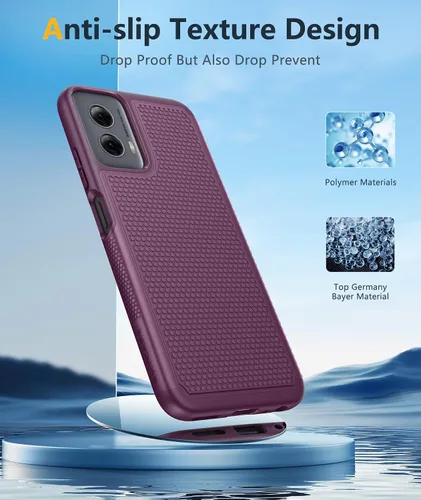 Miniatura 344 de FNTCASE Funda para iPhone 17 Pro: Fundas delgadas translúcidas de color azul claro compatibles con MagSafe, protección completa de la cámara