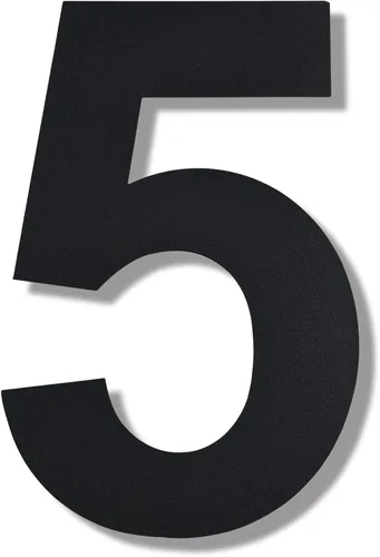 Miniatura 13 de BetLight Números de casa modernos, número de dirección flotante de acero inoxidable de 10 pulgadas de alto para exterior/negro/número 3