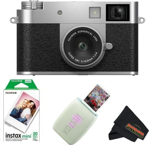 Miniatura 12 de FUJIFILM Cámara compacta X Half Premium - Plata Plateado