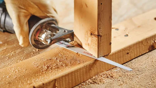 Miniatura 4 de BOSCH RSAP8PK - Juego surtido de 8 hojas de sierra recíproca multiusos, ideal para aplicaciones en madera, madera con clavos, metal, paneles