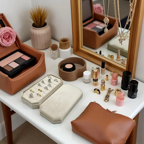 Miniatura 5 de Caja organizadora de anillos de terciopelo – Joyero para anillos y aretes, bandeja de joyería para anillos y anillos, vitrina para niñas y mujeres