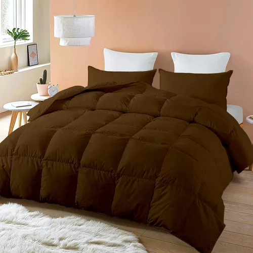 Miniatura 18 de SLEEP-NEST Edredón Queen de gran tamaño de 98 x 98 pulgadas, relleno de edredón alternativo de plumón de lujo para todas las estaciones, juego de 3