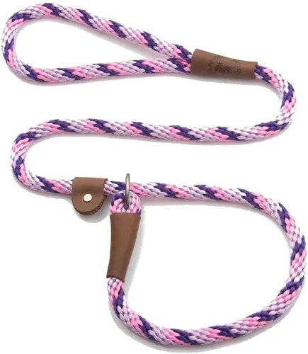 Miniatura 35 de Mendota - Correa deslizante para mascotas, combo de correa y collar para perro, fabricado en los Estados Unidos, amatista, 1/2 pulgadas x 4 pies