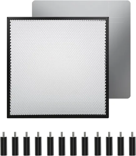 Creality Juego de mesa de trabajo de panal de abeja 320x320mm Cama láser de panal de abeja de acero para cortador láser y grabador con lámina de