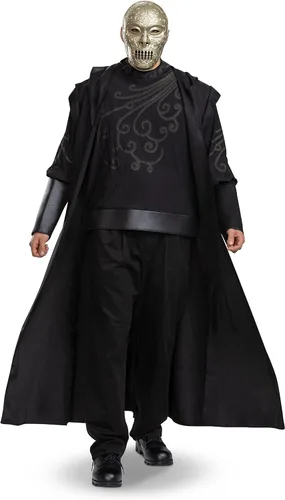 Miniatura 4 de Disfraz de mortífago, disfraz oficial de Harry Potter para adultos y tocado