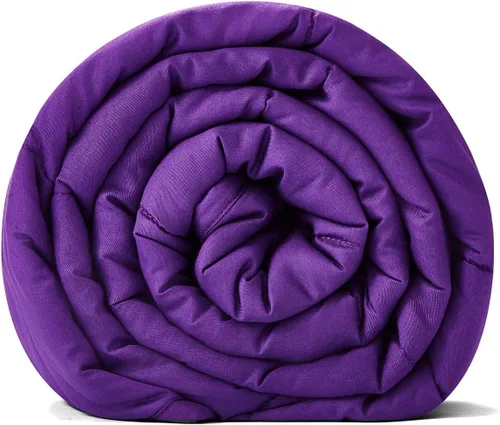 TONGDADA Manta con peso para niños, 40 x 60 pulgadas, 10 libras, para niños de entre 80 y 125 libras, material de algodón de primera calidad con