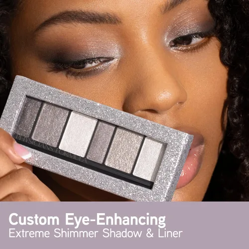 Miniatura 2 de Physicians Formula Shimmer Strips Kit para Mejorar los Ojos con Sombra Extremadamente Brillante y Delineador, Paleta de Sombras de Ojos Ojos ahumados