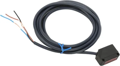 ViaGasaFamido Interruptor de sensor de haz fotoeléctrico Distancia de detección de 3.937 in 12-24VDC Interruptor de reflexión difusa NPN Sensor