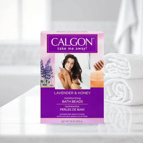 Miniatura 7 de Calgon Cuentas de baño ultra hidratantes, lavanda y miel, 30 onzas