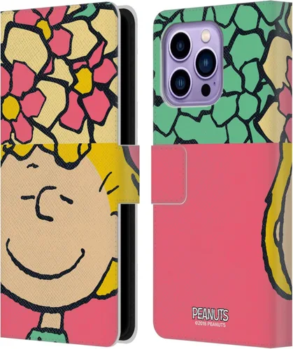 Miniatura 208 de Head Case Designs Funda de piel con licencia oficial de Peanuts Snoopy & Woodstock Balloon Halfs and Laughs para Apple iPhone 7/8/SE 2020 y 2022