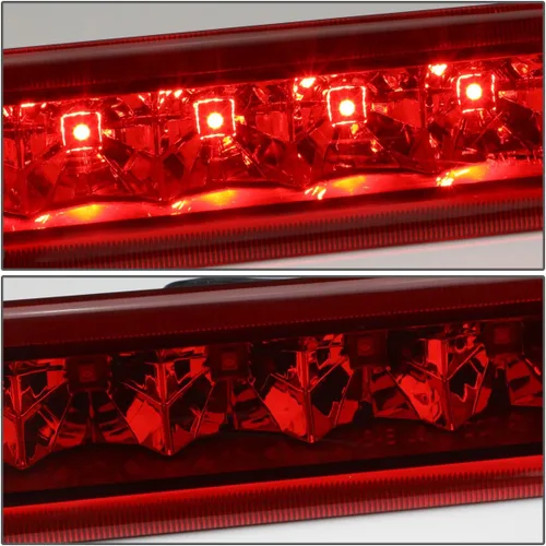 Miniatura 4 de DNA MOTORING 3BL-FES01-LED-RD - Luz de freno LED de montaje alto con lente roja [compatible con 01-07 Escape / 05-07 Mariner] Rojo