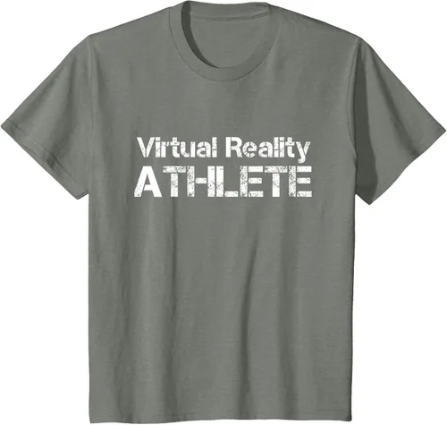 Miniatura 104 de Virtual Reality ATHLETE for VR Gamers Camiseta, Negro, S