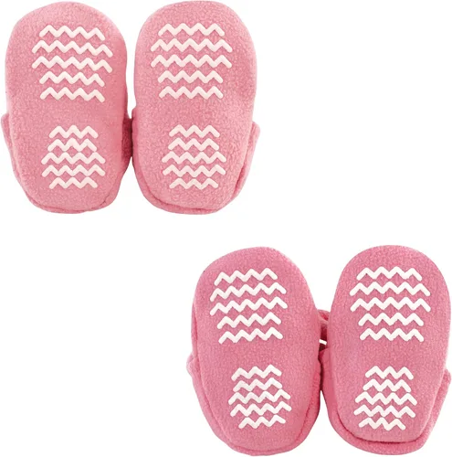Miniatura 5 de Hudson Baby Baby-Girls Animal Fleece Booties 2-Pack Socks