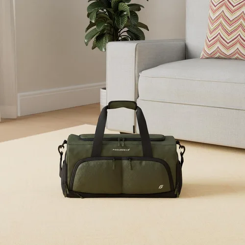 Miniatura 2 de Ultimate Gym Bag 2.0 La bolsa de lona duradera diseñada por Crowdsource con 10 compartimentos óptimos que incluyen bolsa resistente al agua