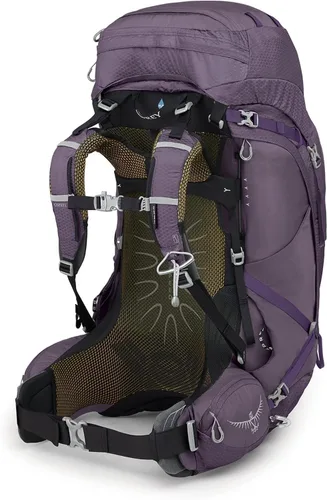 Miniatura 7 de Osprey Aura AG 65L Mochila de mochilero para mujer, morado encantamiento, WM/L Encantamiento púrpura