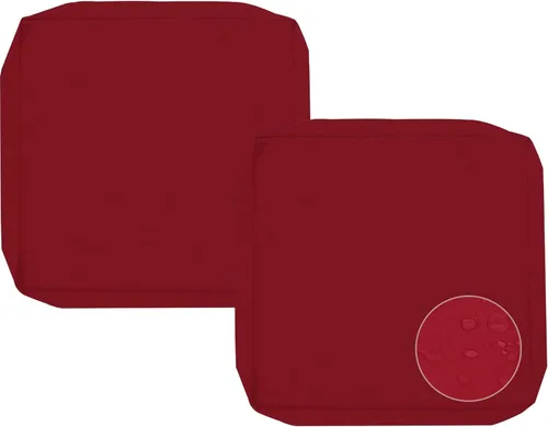 Miniatura 16 de Sqodok - Fundas para cojines de patio de 18 x 18, fundas impermeables para cojines de exterior de repuesto, 2 unidades, fundas para asientos
