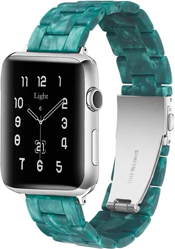 Miniatura 41 de Bandas para Apple Watch Light House - Correas de resina ligera de moda para iWatch para mujeres y hombres 38mm/40mm/41mm/42mm (Series 11 10)