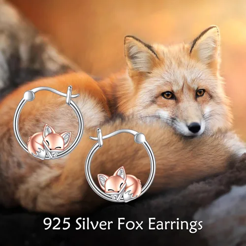 Miniatura 5 de Aretes de plata de ley 925 con diseño de oso, pingüino, ajolote, pulpo, mapache, regalos de Navidad para mujer