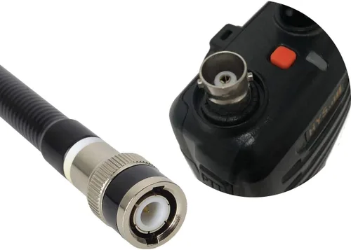 Miniatura 3 de HYS Antena BNC de 27 Mhz Radio bidireccional de mano 9.45 pulgadas Antena BNC para Cobra Midland Uniden de mano Cb de mano/radio portátil