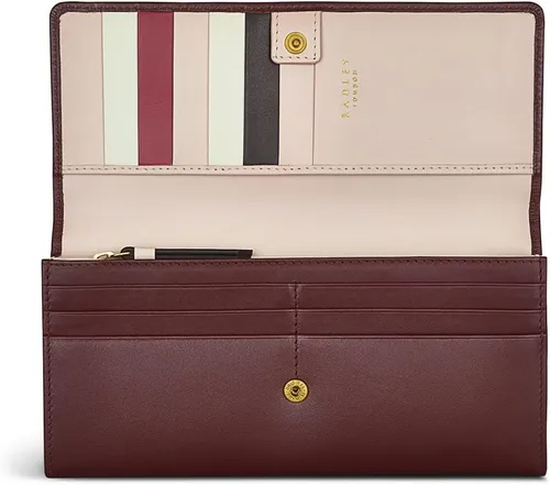 Miniatura 3 de RADLEY London Shadow Stripe - Cartera grande con solapa, Merlot