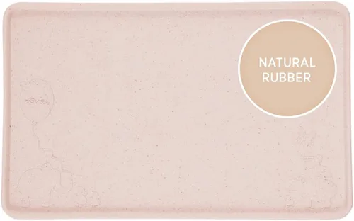 Miniatura 8 de HEVEA Mantel individual de goma natural para niños, alternativa a la silicona y el plástico con material reciclado, seguro para niños con divertidos