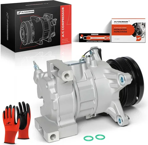 Miniatura 10 de A-Premium Compresor de aire acondicionado de CA con embrague compatible con Lexus GS300 3.0L 1998-2005, IS300 3.0L 2001-2005, viene con compresor