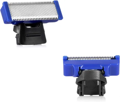 Miniatura 3 de Cabezales de repuesto para la versión antigua de Microtouch Solo para hombre, afeitadora eléctrica micro recortadora (paquete de 4)