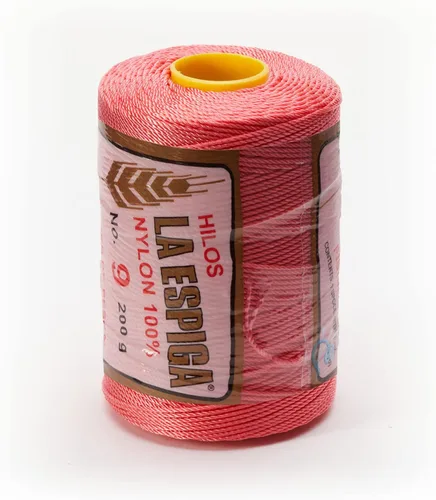 Miniatura 34 de N° 9 - 100% Cordón de Hilo de Nylon Omega para Tejer y Crochet - 01 Blanco