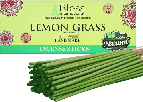 Miniatura 10 de Bless International varillas de incienso 100 % natural hechas a mano, sumergidas a mano, el mejor aroma Incienso y mirra