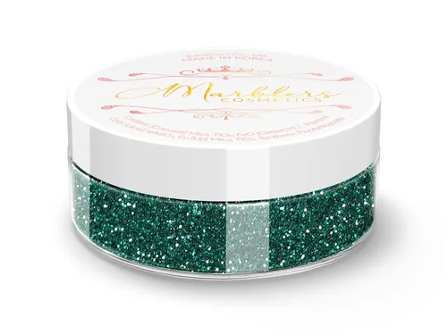 Miniatura 127 de MARBLERS Brillantina de forma gruesa de grado cosmético [estrella] 0.11 onzas (0.11 oz) Escamas No tóxica Vegana Libre de crueldad animal