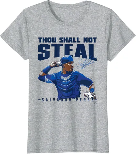 Miniatura 5 de Salvador Perez Thou Shall Not Steal - Camiseta, gris, S