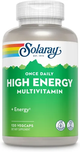 Miniatura 9 de SOLARAY Once Daily Woman Multivitamínico con hierro, energía celular, digestión, apoyo de glóbulos rojos, multivitamínico para mujeres con vitamina