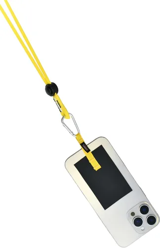Miniatura 4 de Phone Lasso Paquete de 3 cordones para teléfono celular con correas ajustables para el cuello y la muñeca y 2 parches universales para teléfono
