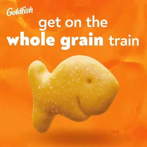 Miniatura 3 de Goldfish Galletas de queso cheddar, horneadas con grano entero, caja de 27.3 onzas