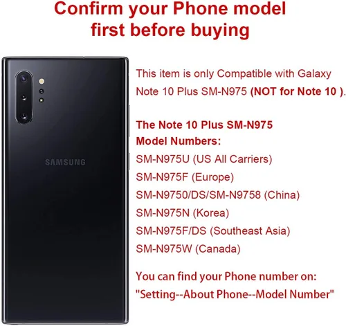 Miniatura 5 de Reemplazo de cristal trasero trasero para Samsung Galaxy Note 10+ Plus 6.8 pulgadas 5G con kit de herramientas de reparación y adhesivo preinstalado