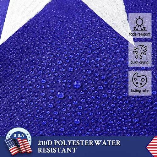 Miniatura 4 de Bandera de Australia de doble cara de 3 x 5 para exteriores, banderas australianas, nailon 210D resistente, estrellas bordadas, rayas cosidas
